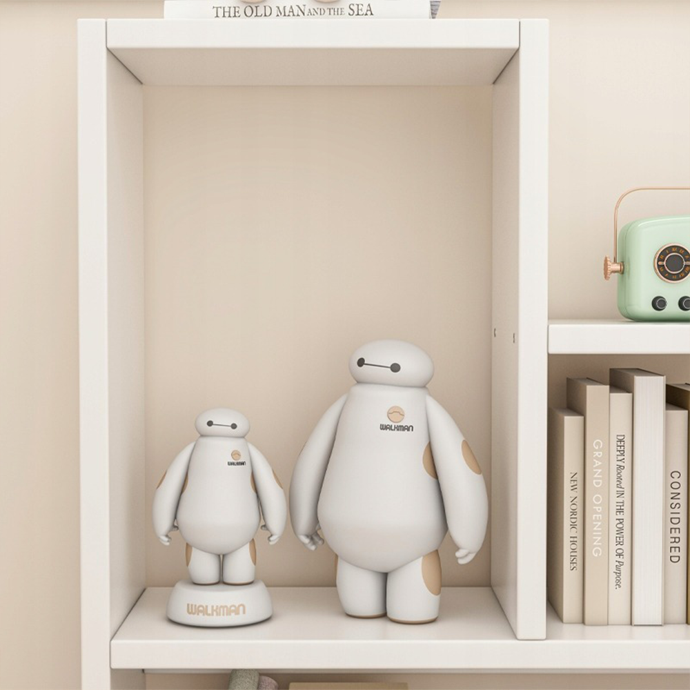 Biała szafka 100x60x16 cm – nowoczesny design, idealna na książki i dekoracje