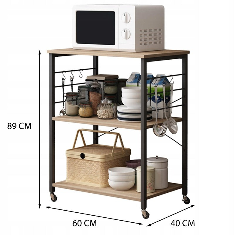 Szafka mobilna na kółkach / wózek kuchenny 60 cm