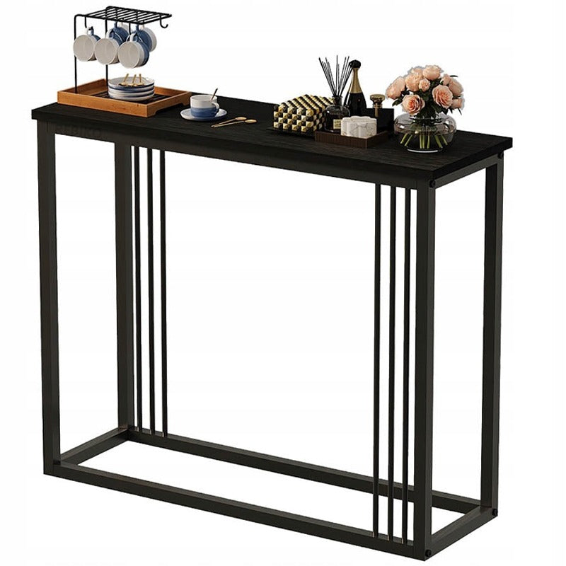 Konsola / stół do przedpokoju – czarna, elegancka I funkcjonalna (wys. 75 cm)