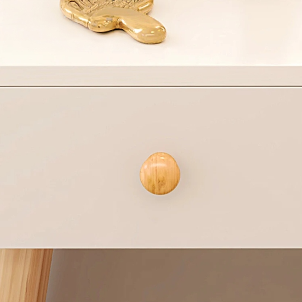 Biała toaletka z lustrem, 70x40x85 cm – kompaktowy, nowoczesny i elegancki design