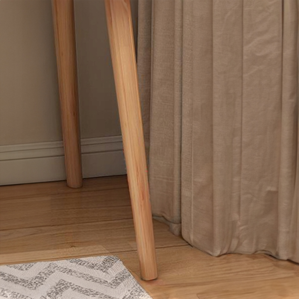 Biała toaletka z lustrem, 80x40x120 cm – nowoczesny mebel do sypialni lub łazienki