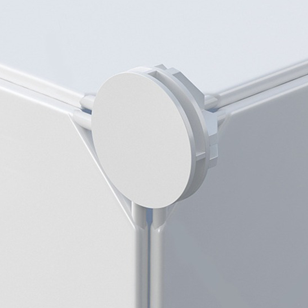 Składana szafa modułowa dla dzieci – 111x111x37 cm – lekka, kolorowa, wodoodporna