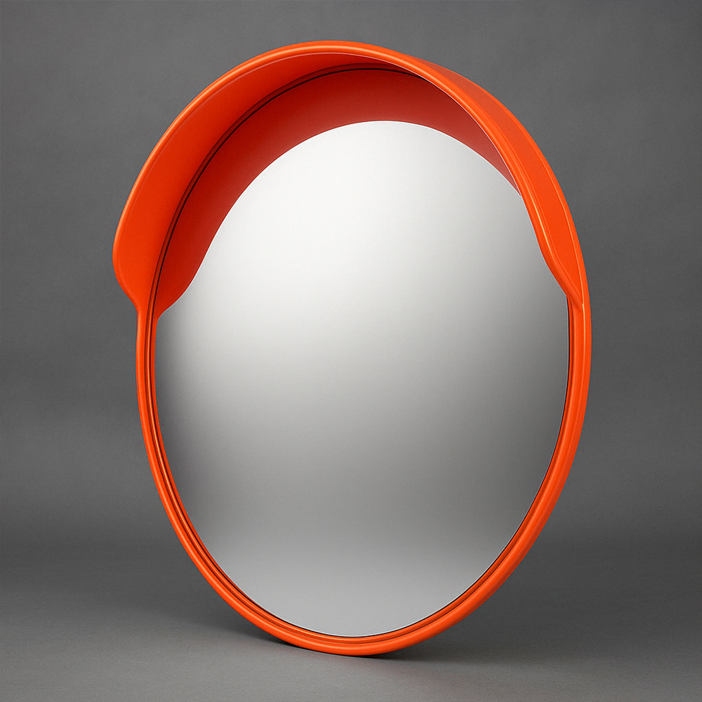 Lustro drogowe, 45 cm – zwiększona widoczność na skrzyżowaniach i zakrętach