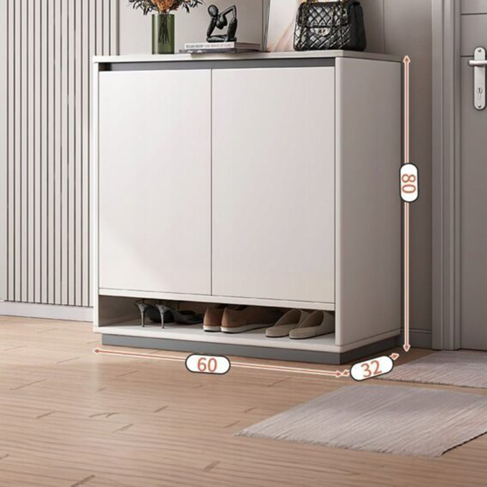 Biała szafka na buty 60x80x32 cm – kompaktowe i eleganckie rozwiązanie do przechowywania