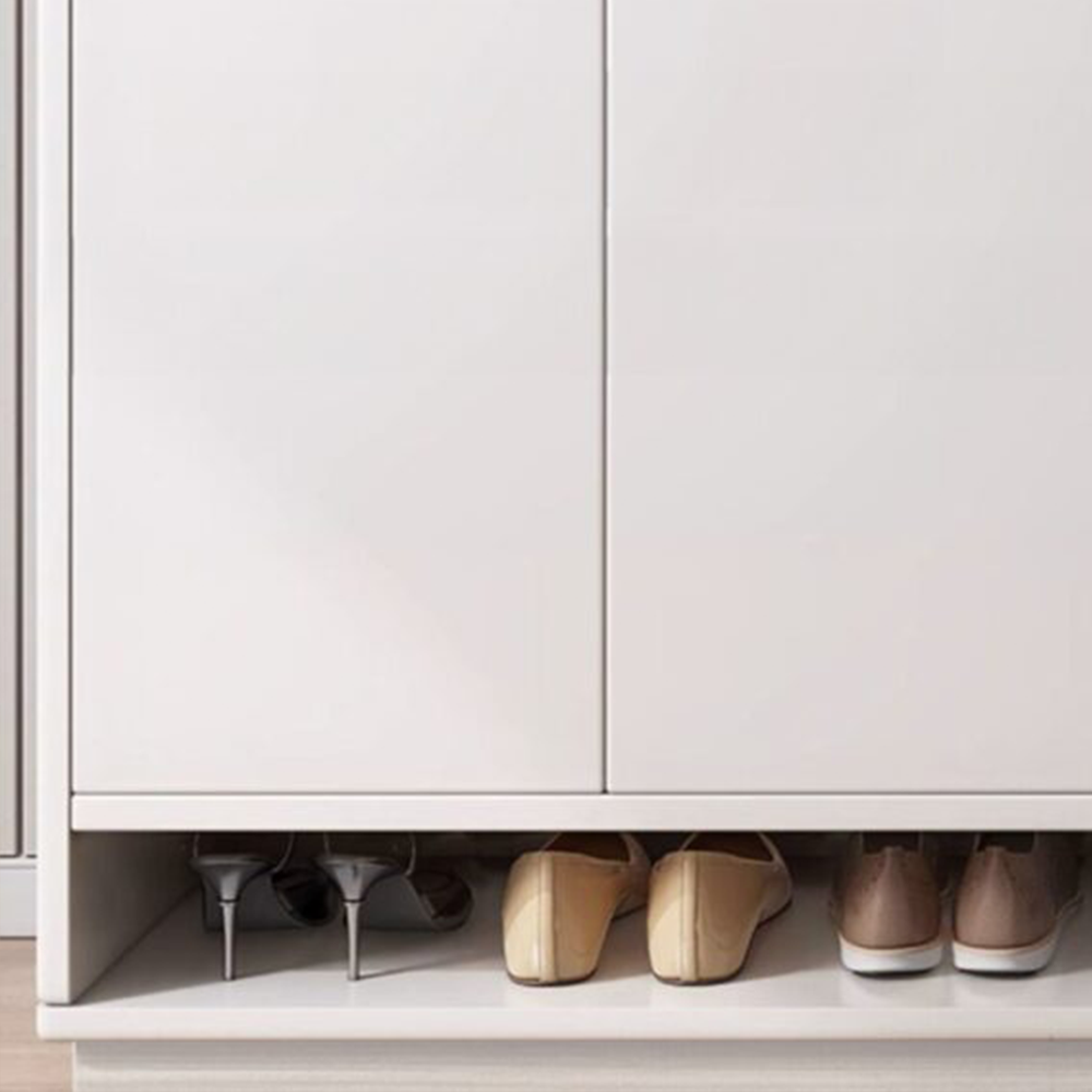 Biała szafka na buty 60x80x32 cm – kompaktowe i eleganckie rozwiązanie do przechowywania