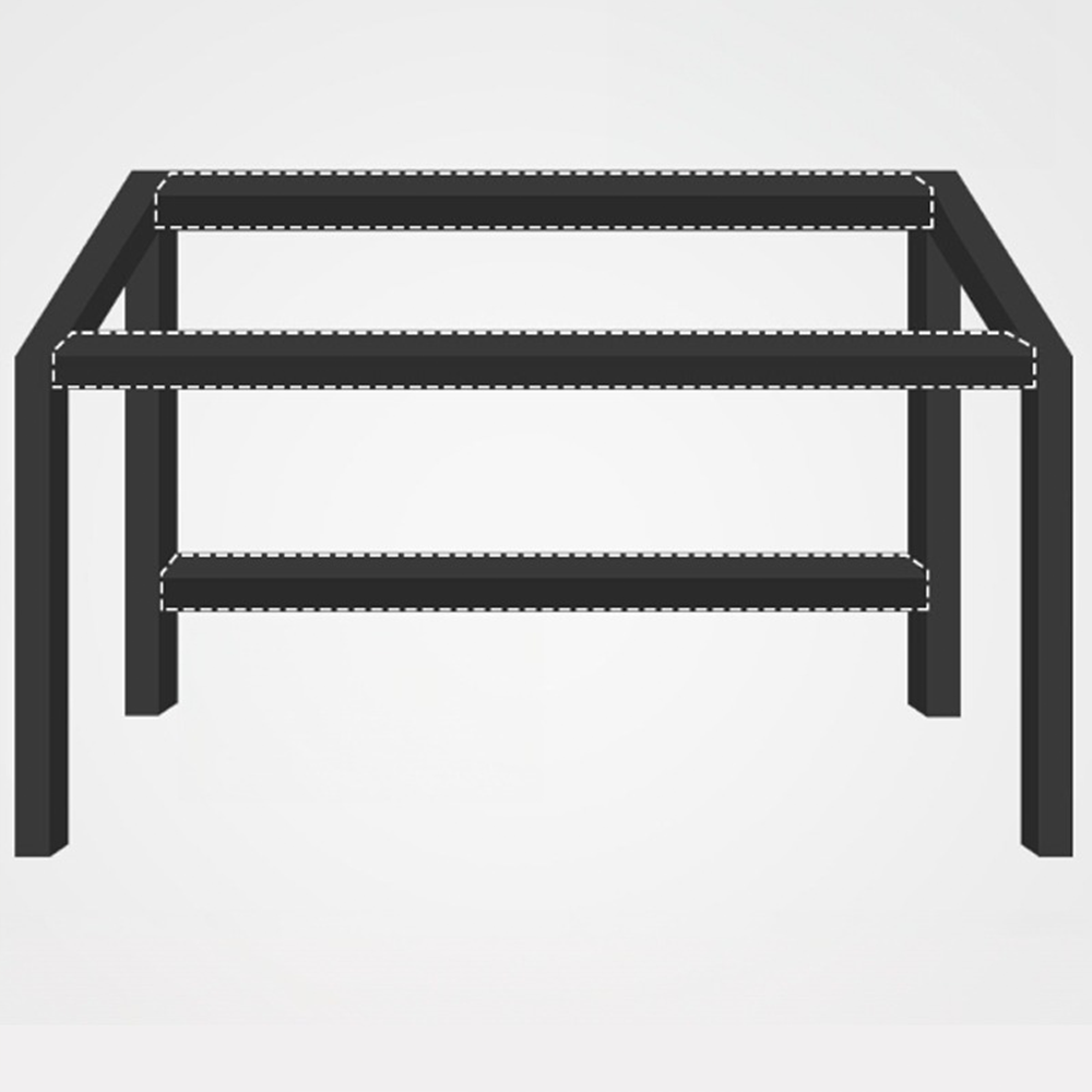 Nowoczesne biurko 120×60×74 cm z metalową ramą i blatem z MDF – idealne do pracy biurowej lub dla graczy