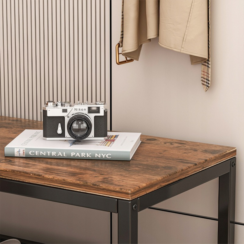 Szafka na buty 62x50x30 cm – drewniana w stylu retro, industrialnym