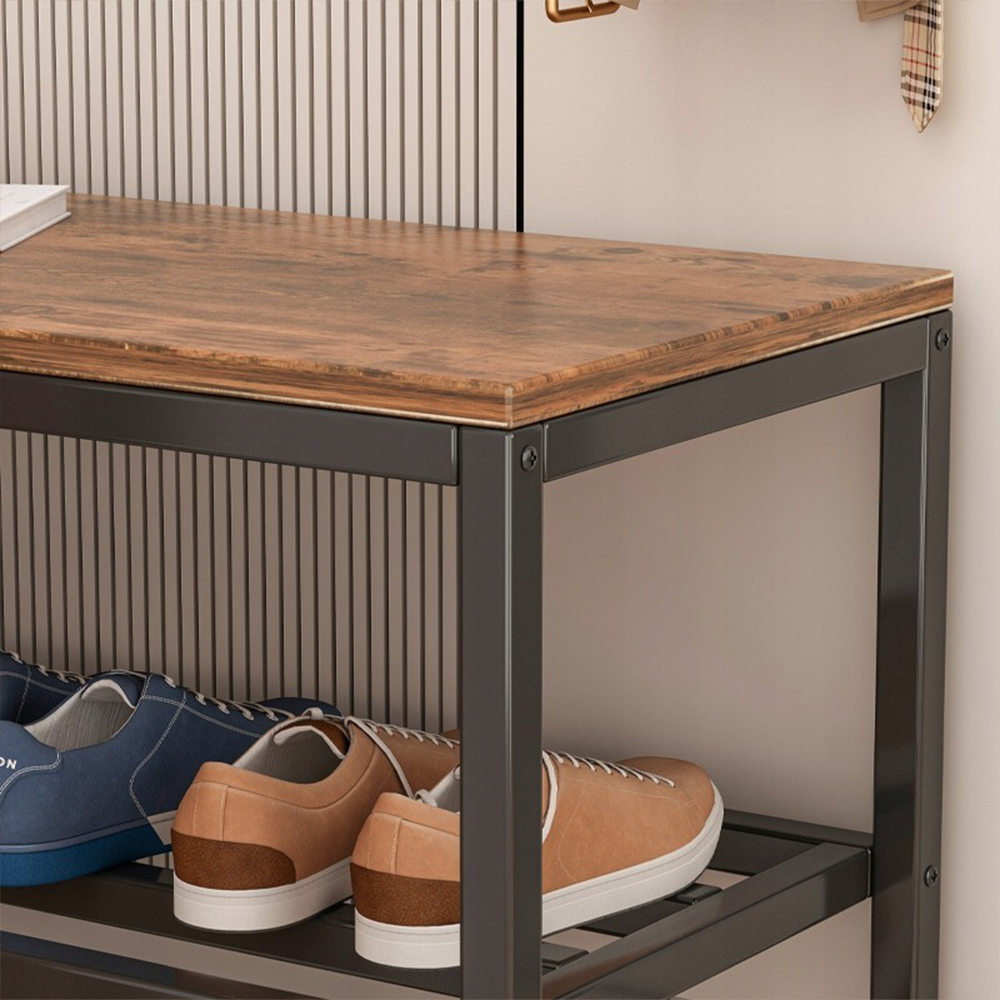 Szafka na buty z 3 półkami - 50x60x30 cm