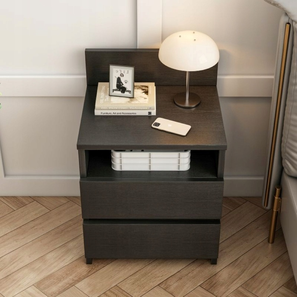 Szafka nocna 40x32x59 cm z 2 szufladami – nowoczesny styl, idealny do sypialni