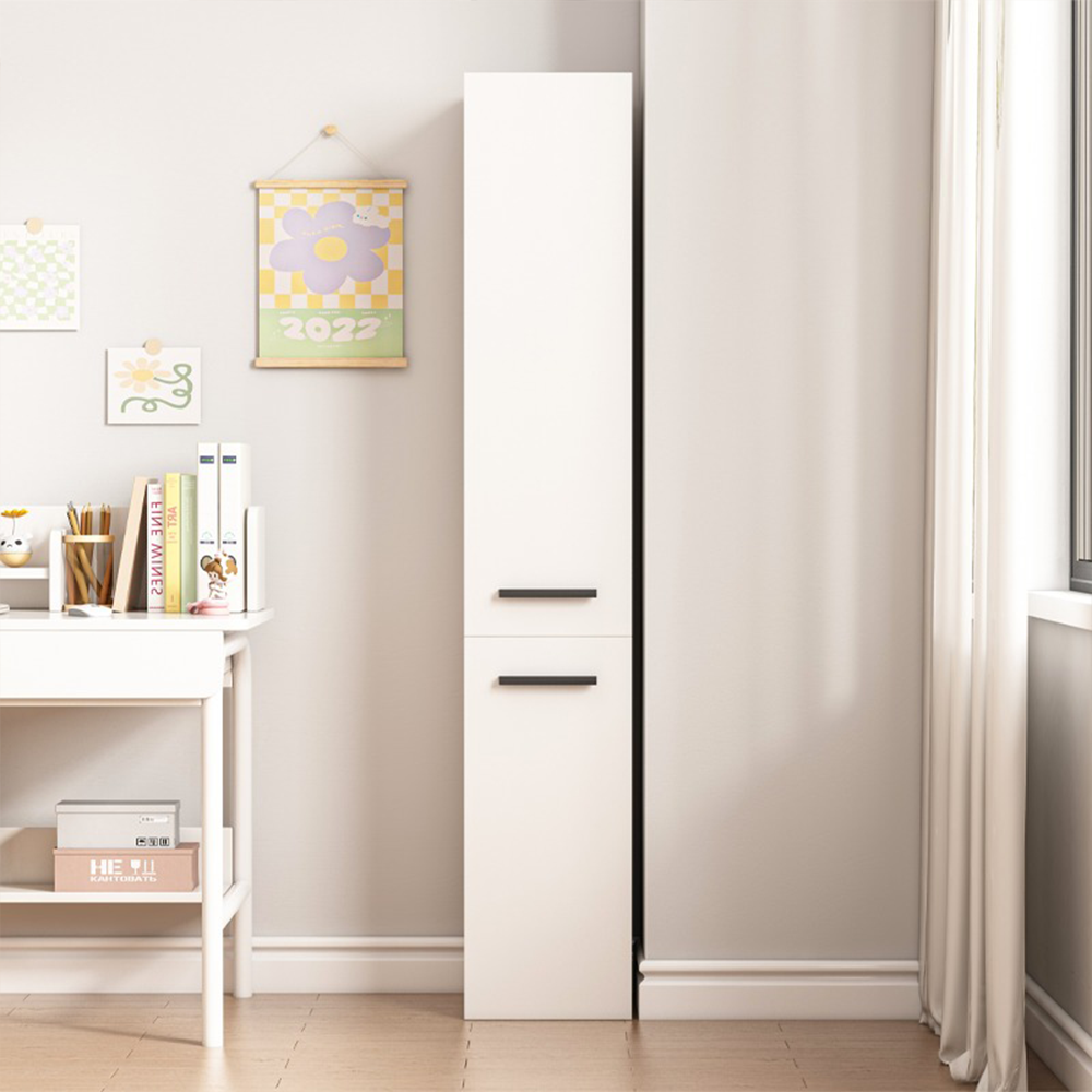 Szafa kolumnowa w stylu loftowym z 2 drzwiami - 174×31×30 cm