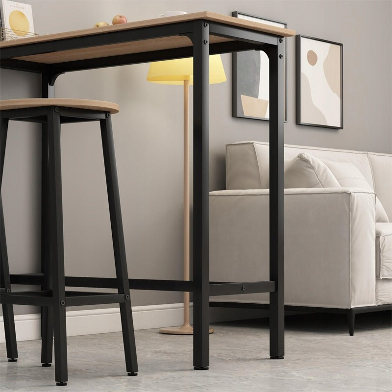 Zestaw barowy stół kuchenny + 2 krzesła hoker