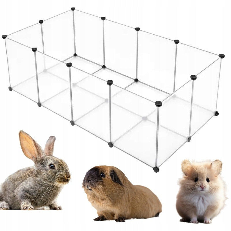 Wybieg kojec zagroda dla małych zwierząt gryzoni królików chomików 125 cm