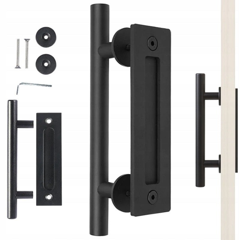 Uchwyt klamka do drzwi przesuwnych czarna matowa