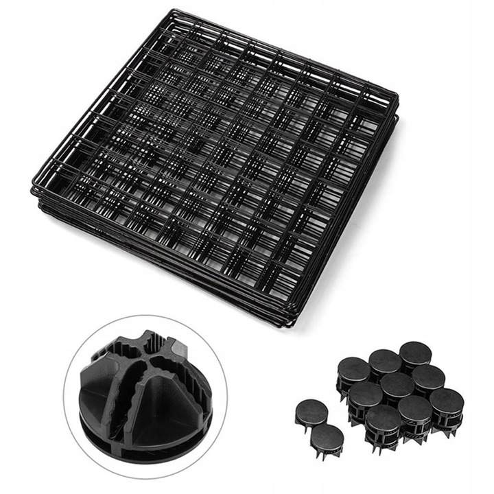 Czarny kojec zagroda metalowa dla psa kota szczeniaka królika 108 cm