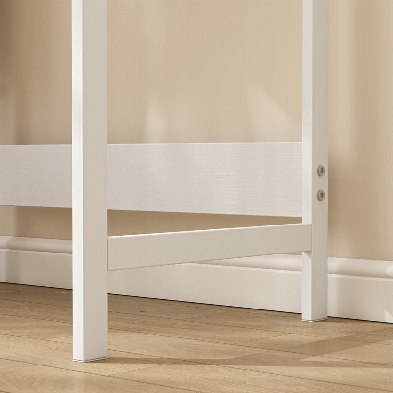 Biurko komputerowe dla dzieci z szufladą – białe, 60 cm