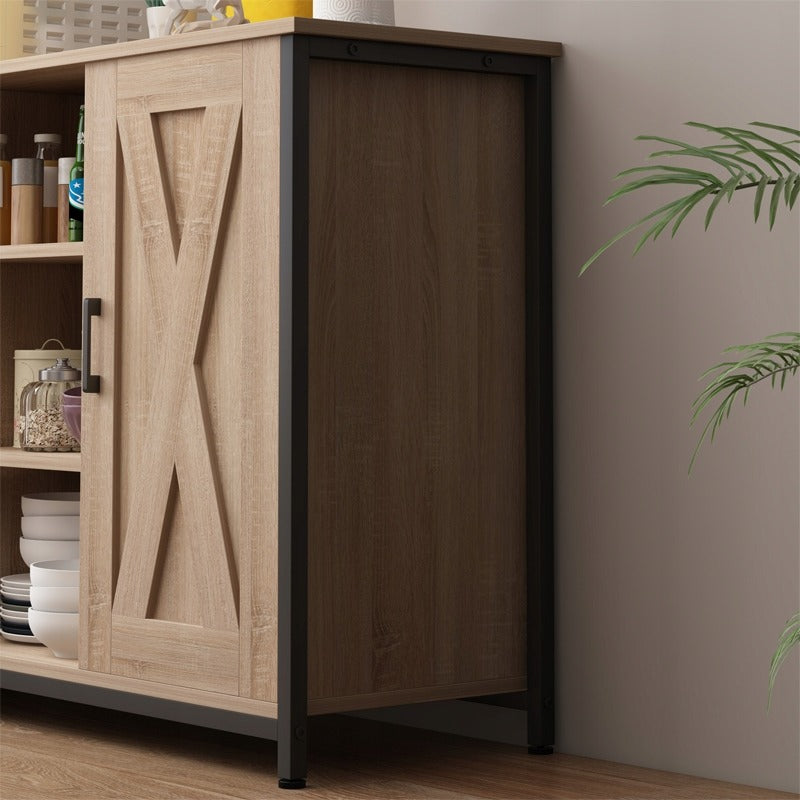 Szafka boczna z otwartymi półkami komoda