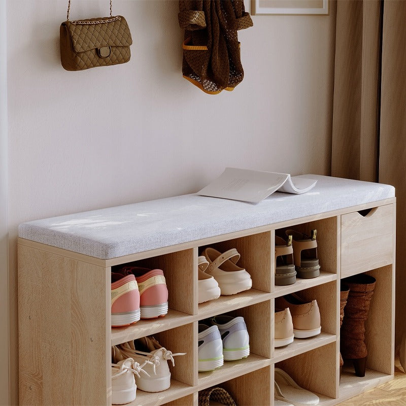 Szafka na buty z siedziskiem loft sonoma ławka przedpokój z szufladą 100cm