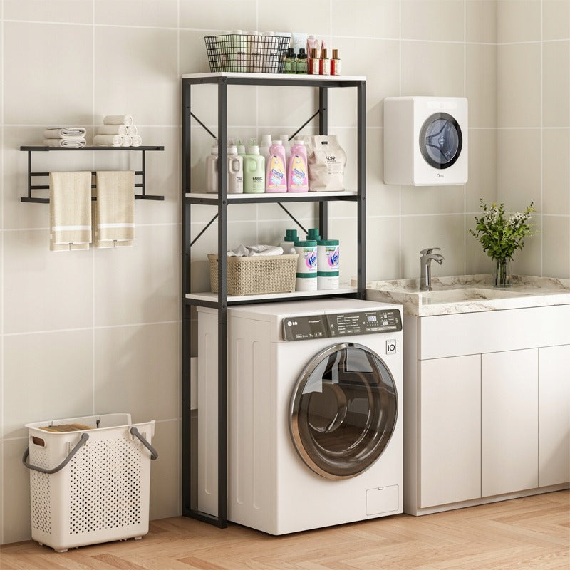 Półka łazienkowa nad pralką – styl loftowy, 160 cm