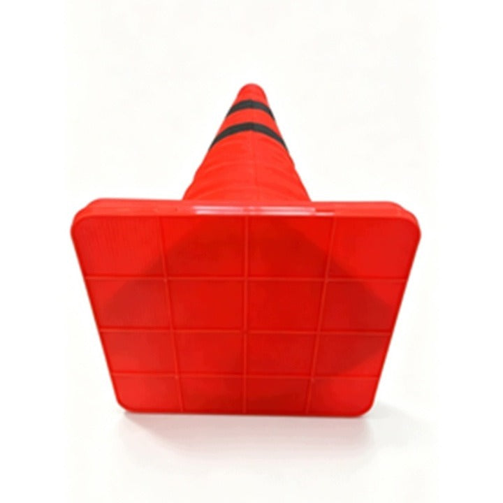 Pachołek Drogowy Składany 45 cm Odblaskowy Teleskopowy Pomarańczowy 25x25 cm