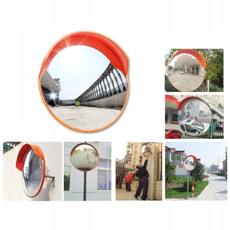 Lustro drogowe magazynowe 60cm 600mm + uchwyt