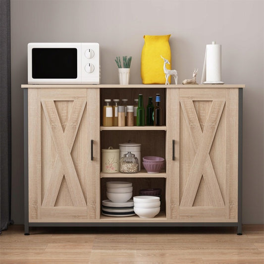 Szafka boczna z otwartymi półkami komoda