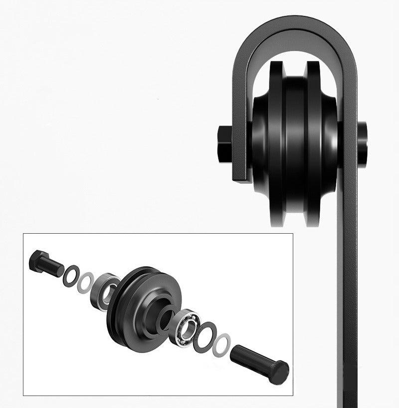 System drzwi przesuwnych barn door zestaw okuć 2m