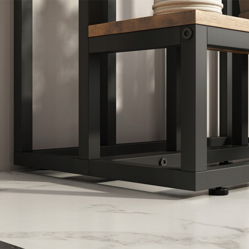 Rustykalny stojak na rośliny na nóżkach 67 cm