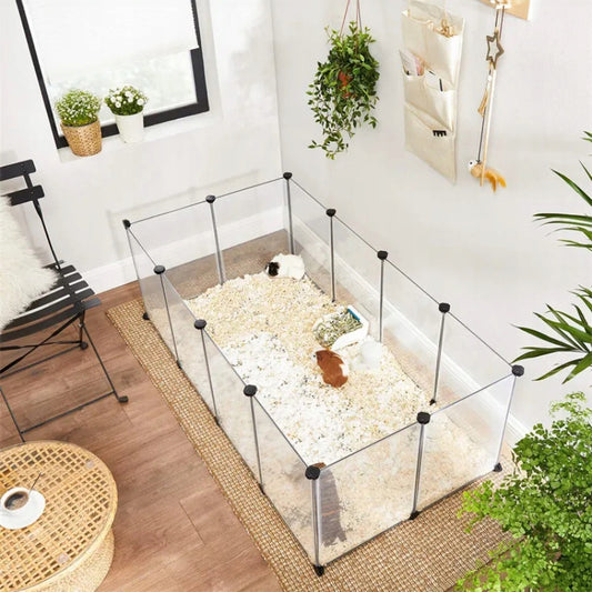 Wybieg kojec zagroda dla małych zwierząt gryzoni królików chomików 125 cm