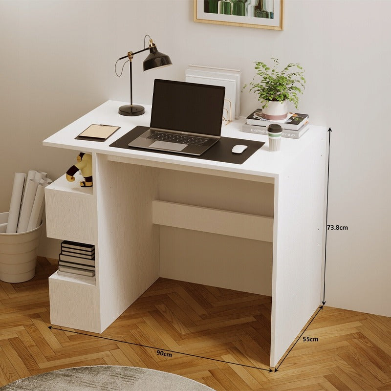 Biurko komputerowe białe 90 cm