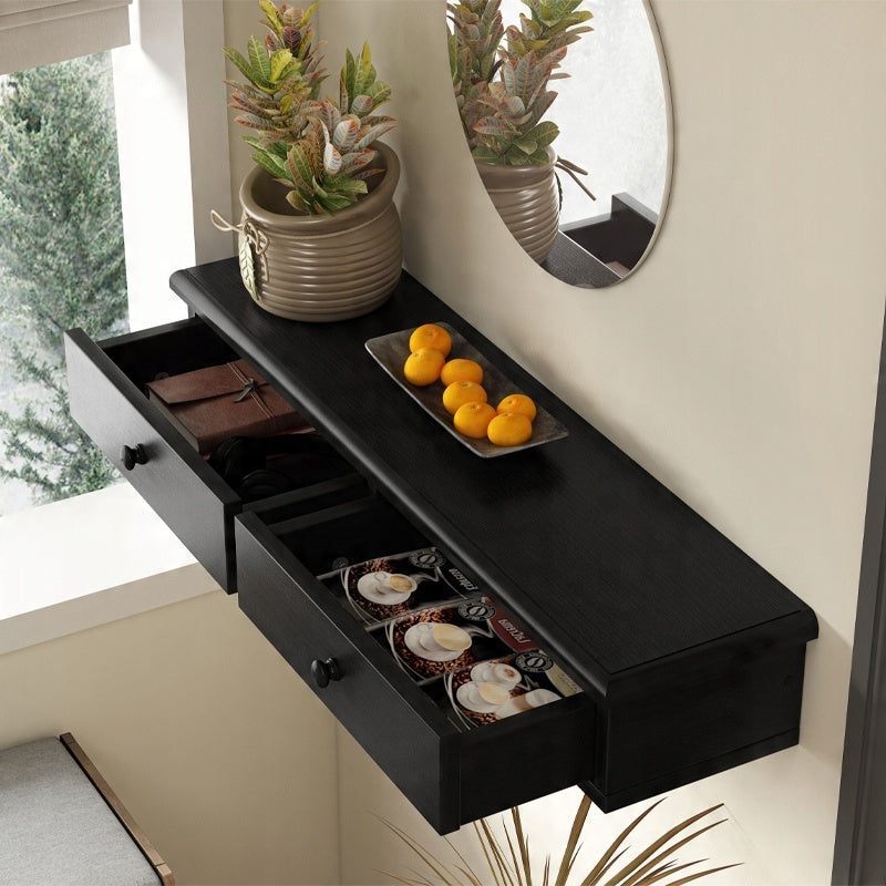 Wisząca półka z szufladami, nowoczesna szafka loftowa do salonu i sypialni, montowana na ścianie