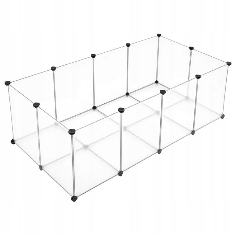 Wybieg kojec zagroda dla małych zwierząt gryzoni królików chomików 125 cm