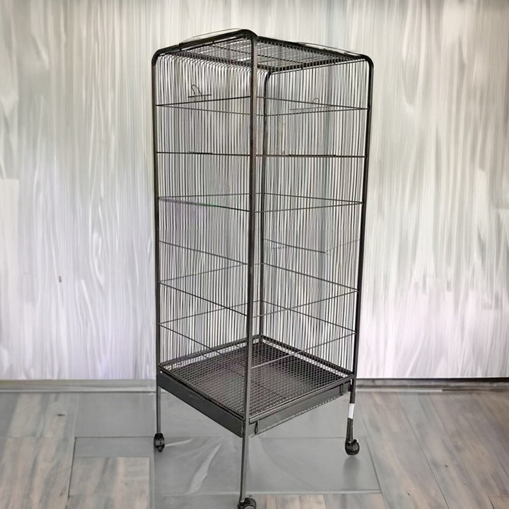 Klatka woliera duża na kółkach dla papug kanarków ptaków egzotycznych