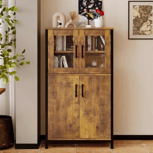 Komoda Rustykalna Loft Retro – Kredens Vintage do Salonu i Kuchni