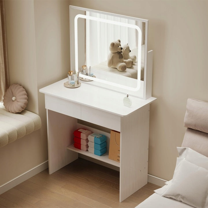Toaletka kosmetyczna makijażu wizażu z lustrem LED 90 cm