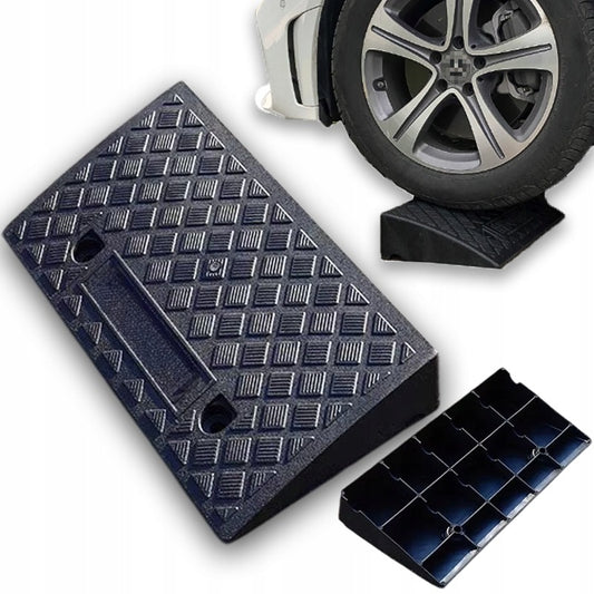 Najazd podjazd krawężnikowy pod krawężnik czarny samochodowy rampa 11 cm