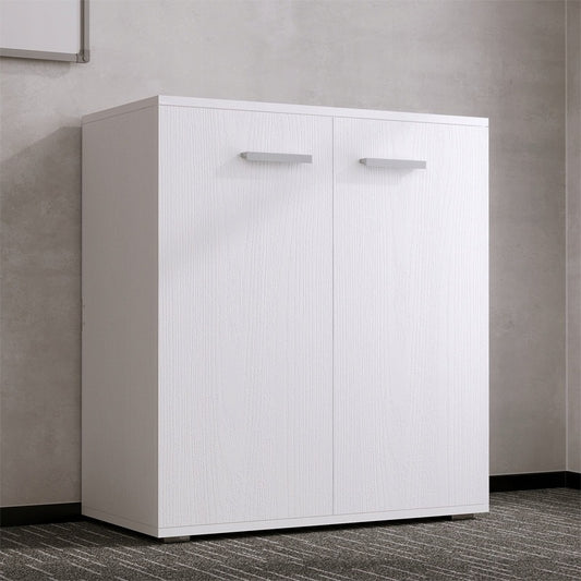 Komoda biała 3 półki loft 68cm