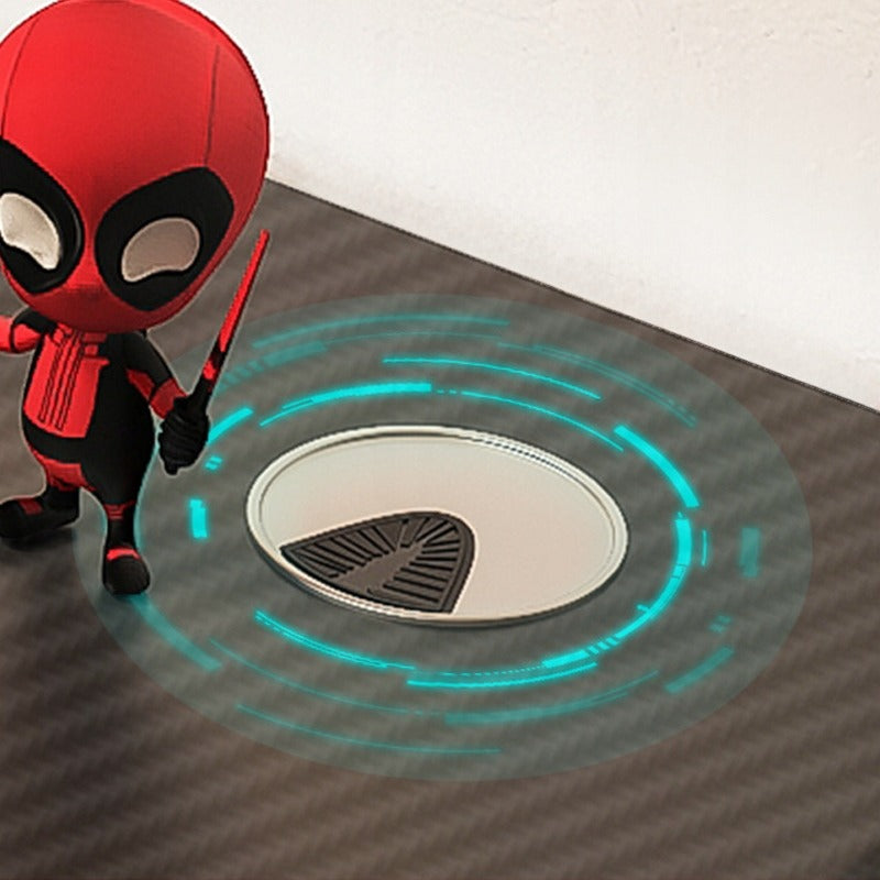 Nowoczesne czarne biurko do komputera dla graczy, blat loftowy 120 cm