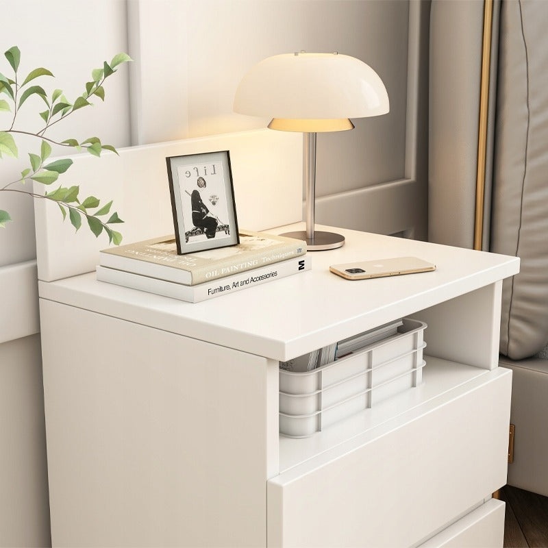 Szafka nocna z 2 szufladami 40 cm – nowoczesny styl loftowy, MDF