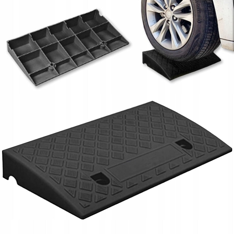 Najazd podjazd krawężnikowy pod krawężnik czarny samochodowy rampa 5 cm