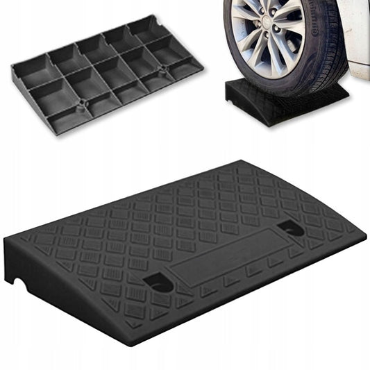 Najazd podjazd krawężnikowy pod krawężnik czarny samochodowy rampa 5 cm