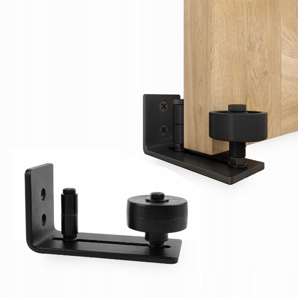 Prowadnica prowadzenie prowadnik dolny do drzwi przesuwnych rolka barn door