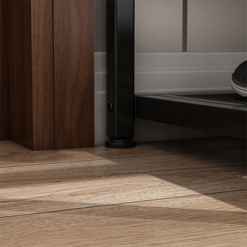 Szafka na buty – 100 x 30 x 45 cm, styl industrialny loft, z 2 półkami